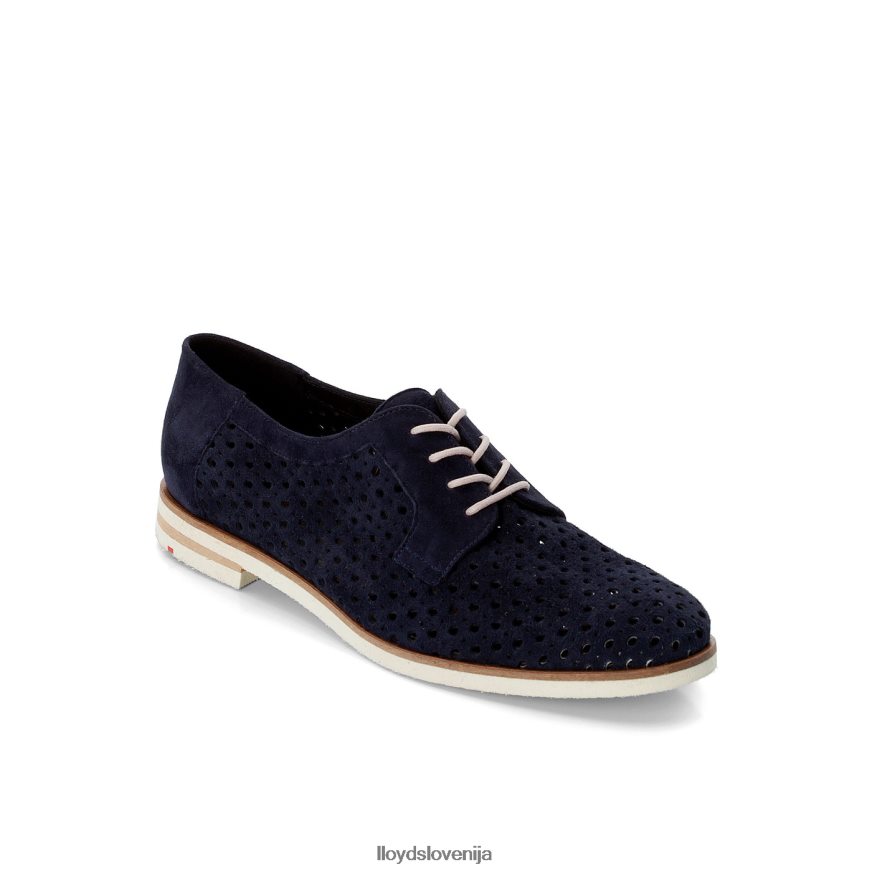 LLOYD polčevlji iz semiša na vezalke ženske čevlje modra 4HJ4441182 LLOYD polčevlji iz semiša na vezalke ženske čevlje modra 4HJ4441182