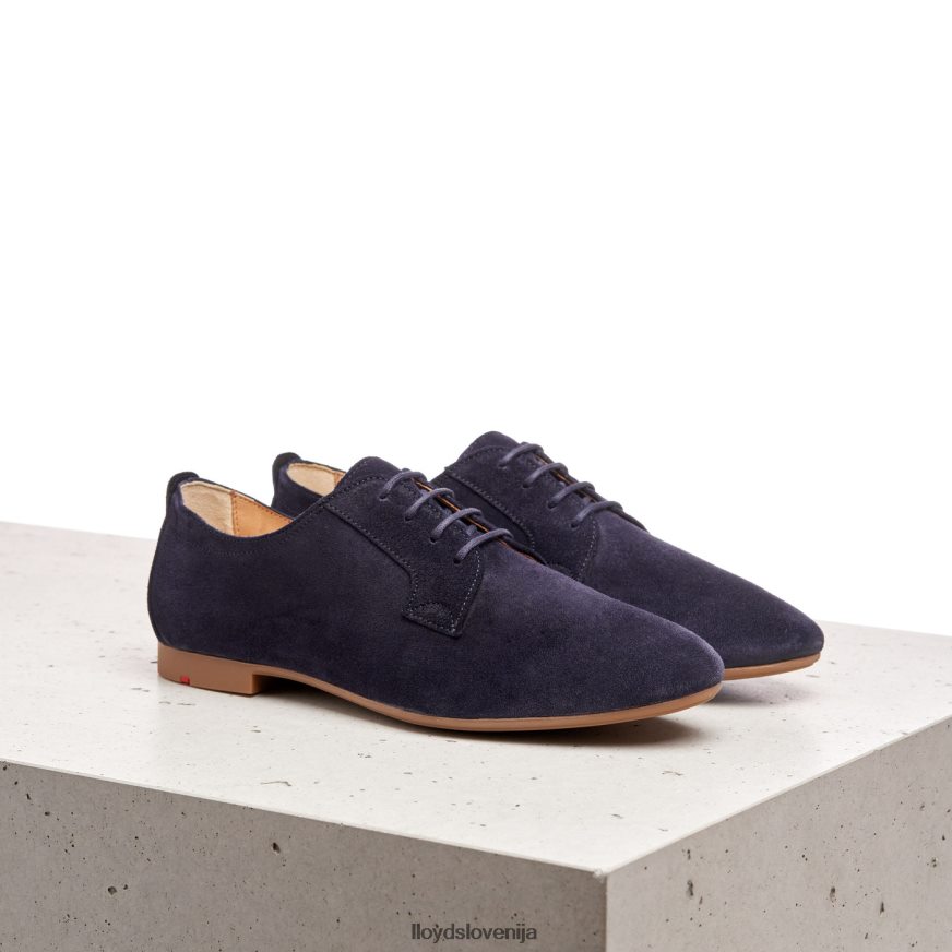 LLOYD polčevlji iz semiša na vezalke ženske čevlje modra 4HJ4441188 LLOYD polčevlji iz semiša na vezalke ženske čevlje modra 4HJ4441188